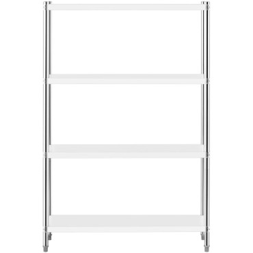 Gastronomisk lagermetallhylla upp till 200 kg 120 x 40 x 180 cm