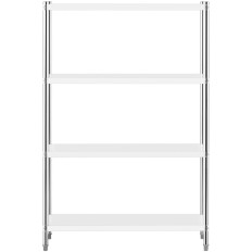 Gastronomisk lagermetallhylle opp til 200 kg 120 x 40 x 180 cm