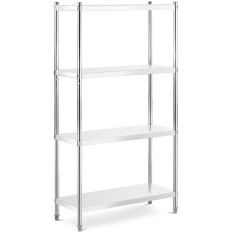 Gasztronómiai raktár fém állvány 200 kg-ig 100 x 40 x 180 cm
