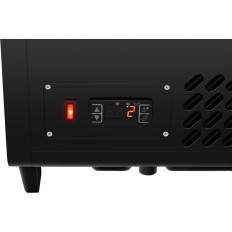 Sito espositivo smaltato 3 livelli 100 l - nero