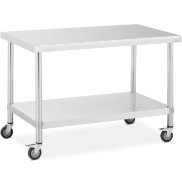 Gastronomy metal table on...