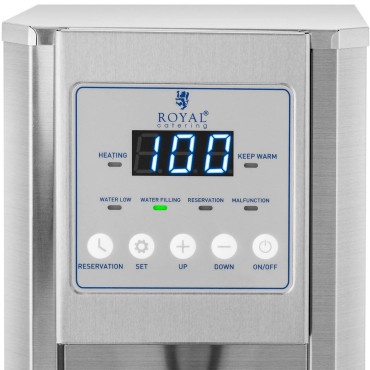 Verteilerspender für Warmwasser-kochendes Wasser mit Wasseranschluss 8 L 2100 W