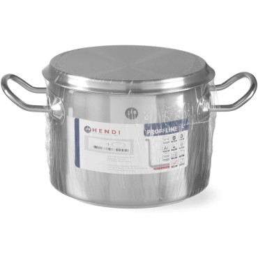 Medium Pot Profi linje med lock på 2 liter. 160 x 110 h - Hendi 831007