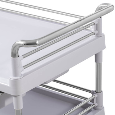 Laboratory Trolley Cosmetische 2 laden 3 planken 70 x 64 x 99 cm