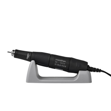 Torno para uñas Saeyang Marathon Eco 450 con pieza de mano SH37LN — vista lateral