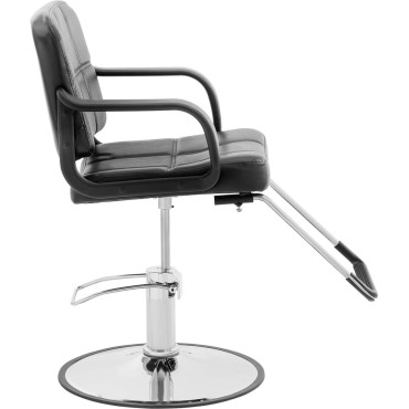 Barber's hairdresser. Cosmetic with a footstool Physa Epsom - black