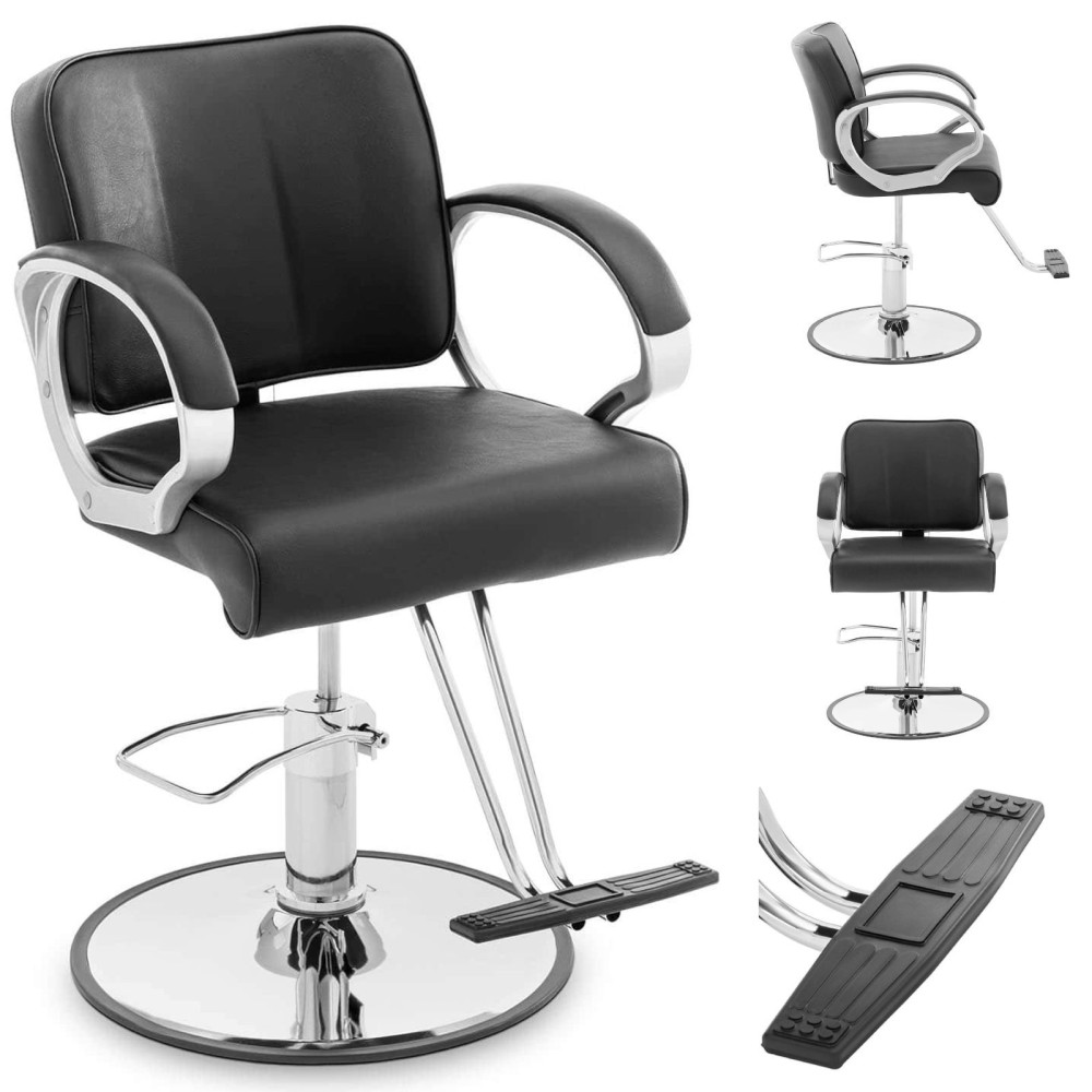 Friseur von Barber. Kosmetik mit einem Fußhocker Physa Hove - Schwarz