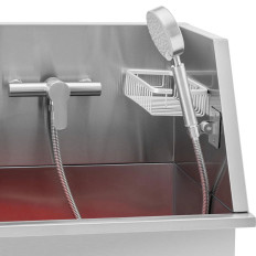 Bain de toiletteurs pour le bain de chien lavage 85 x 48 x 118 cm
