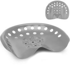 SEAT METAL SEAT for traktor vontató kaszálógépek 44 x 34 cm Silver