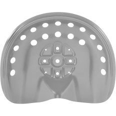 Sitzmetallsitz für Traktor-Traktor Mäher 44 x 34 cm Silber