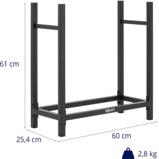 Brandhout brandhout stand loft 60 x 25 x 61,5 cm