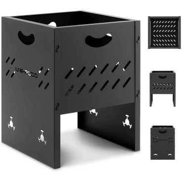 Záhradný krém skladací prenosný 30 x 30 x 40 cm