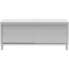 Tabuľka Pracovná doska vypočítaná tabuľka s dvernou skrinkou. 2 x 60 x 85,5 cm