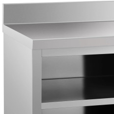 Table de table de planche de table avec armoire et porte de la porte RAID 150 x 70 cm