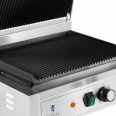 BBQ. El. Ryflated 33 x 22 cm 2200 w