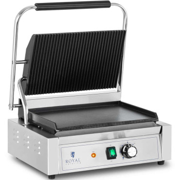 BBQ Kontakt Elektrisk tallrik Slät och cirkulerad 33 x 22 cm 2200 W