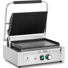 BBQ Kontakt Elektrisk tallrik Slät och cirkulerad 33 x 22 cm 2200 W