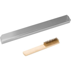 BBQ Kontakt Elektrická doska hladká a cirkulácia 33 x 22 cm 2200 W