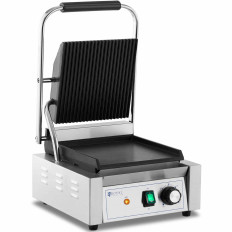 BBQ Kontakta elektrisk slät tallrik och ryflerad 23 x 22 cm 1800 W