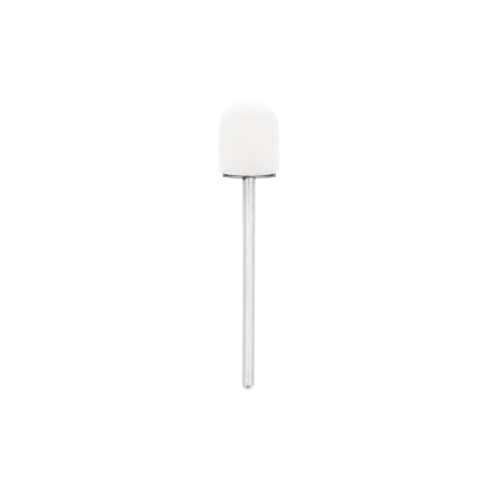 Exo Embout Abrasif 10mm / 220 Grain 10 pièces capuchon dur blanc — vue de face