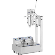 Machine pour dosage et frire Churros 3 l 2x 2500 dans