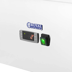 Mesa de refrigerante de 2 puertas de ensalada con 7x GN 240 L