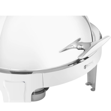Aquecedor de mesa redondo para pasta com Rolltop 5.8 L Cobertura
