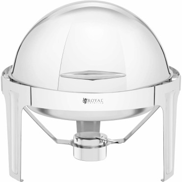 Aquecedor de mesa redondo para pasta com Rolltop 5.8 L Cobertura