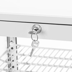 Sito web devogibile smaltato 4 livelli 78 l - Bianco