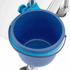 Laboratóriumi trolley kezelés Kozmetikai acél 2 polcok 2 fiók 72 x 43 x 86 cm 40 kg