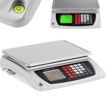 Prekybos parduotuvė LCD 33,5 x 23 cm 50 kg / 6 g