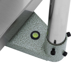 Skladová platforma s operadlom 40 x 50 cm LCD 60 kg / 0,005 kg