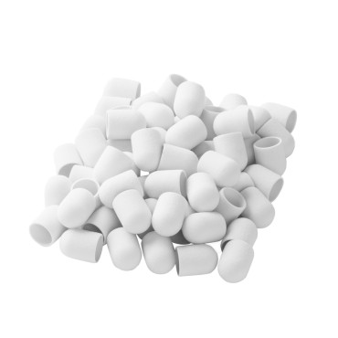 Capsule abrasive EXO 13mm / 150 grains 500 pcs coque dure blanche