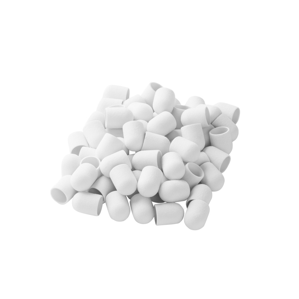 EXO Tampa Abrasiva 13mm / 150 Grit 500 pcs Tampa Dura Branca