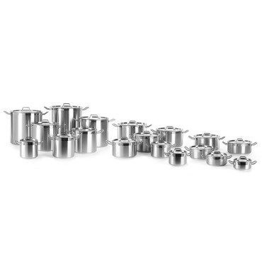 Medium Pot Profi linje med lock på 2 liter. 160 x 110 h - Hendi 831007
