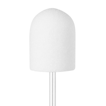EXO Schleifkappe 13mm / 150 Körnung 500 Stück harte Kappe weiß — Vorderansicht