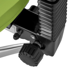 Silla de cosméticos con respaldo rotatorio Berlín ajustable - Verde