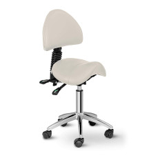 Cosmetica-stoel met roterende rugleuning Verstelbare Berlijn - Beige