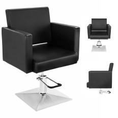 Barber's hairdresser. Cosmetic with a footstool Physa Bedford - black