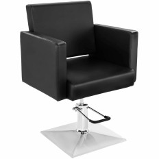 Barber's hairdresser. Cosmetic with a footstool Physa Bedford - black