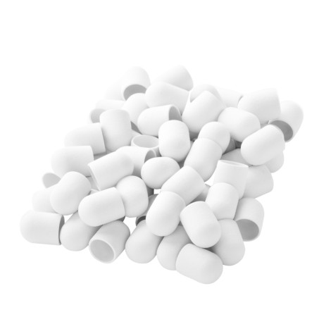 Capuchon abrasif EXO 13 mm / 220 grain blanc dur, 100 pcs