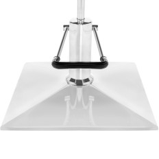 Parrucchiere del barbiere. Cosmetico con un poggiapiedi Physa Bedford - Black