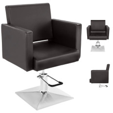 Friseur von Barber. Kosmetik mit einem Fußhocker Physa Bedford - Braun