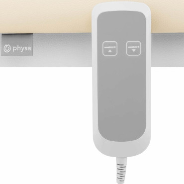 Lille bedroom bed with Lille remote control - beige