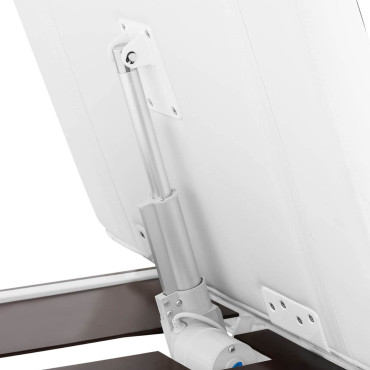 Mesa de cama cosméticos cosméticos para massagem 200 kg monza - branco
