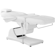 Cosmetische fauteuil voor massage massage spa elektrische battipaglia - wit