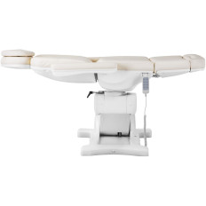 Cosmetische fauteuil voor tattoo massage spa elektrisch chieti - ecru