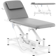 Gultas kosmētikas tabula elektriskajai masāžai 150 kg Pessaka - pelēks