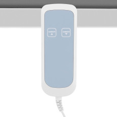 Gultas kosmētikas tabula elektriskajai masāžai 150 kg Pessaka - pelēks