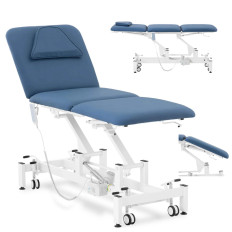 Table cosmétique lit pour massage électrique 150 kg Valence - Bleu